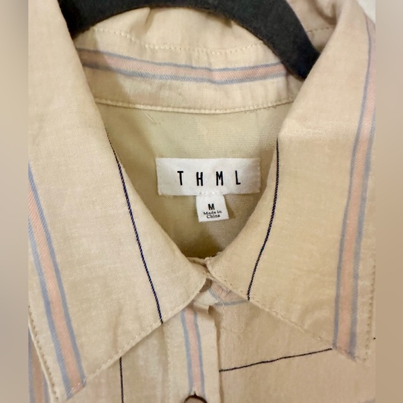 THML Striped Shirtdress Size M - Picture 3 of 3